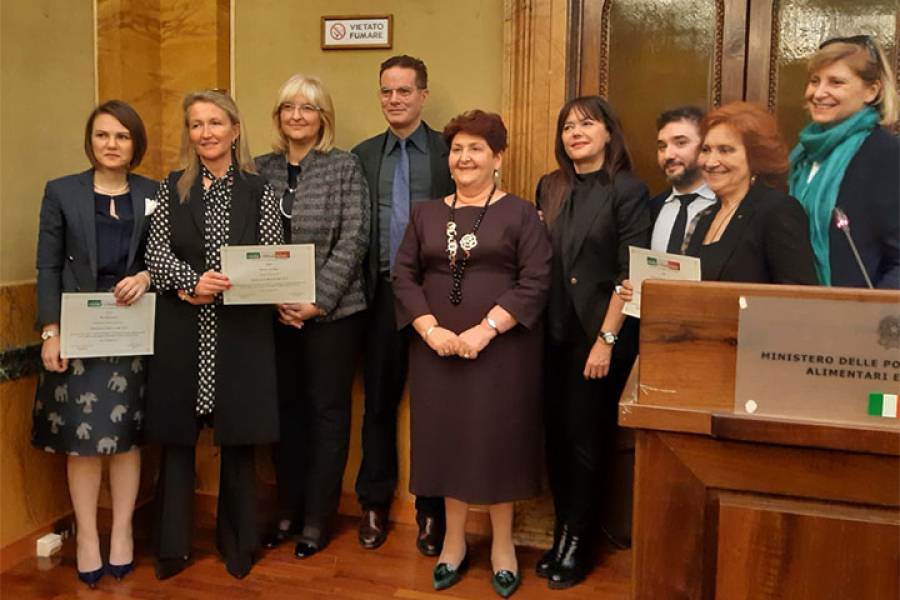 Donne per il Made in Italy: premiate Chiara Lungarotti e la famiglia Nonino