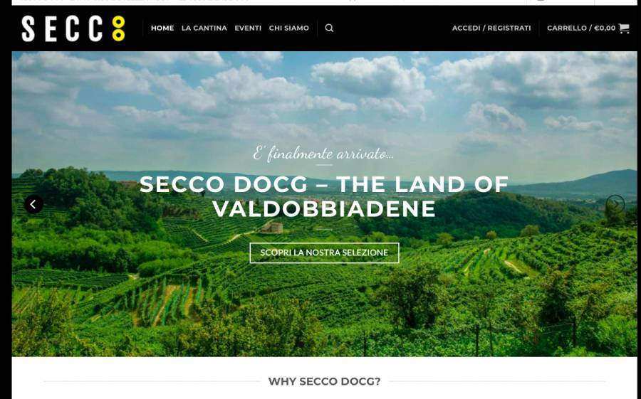 Il Prosecco Docg di Valdobbiadene fa rete con un portale unico di e-commerce