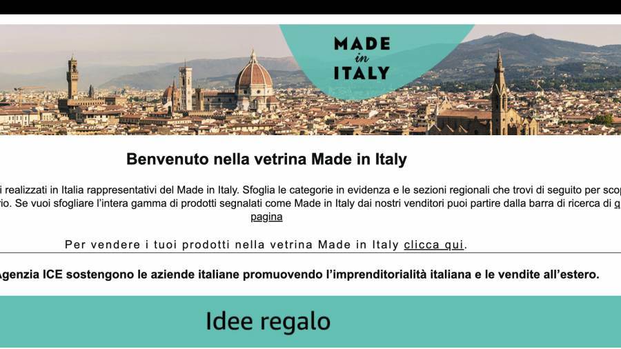 Agenzia Ice e Amazon rinnovano l’accordo per la promozione del Made in Italy nel mondo