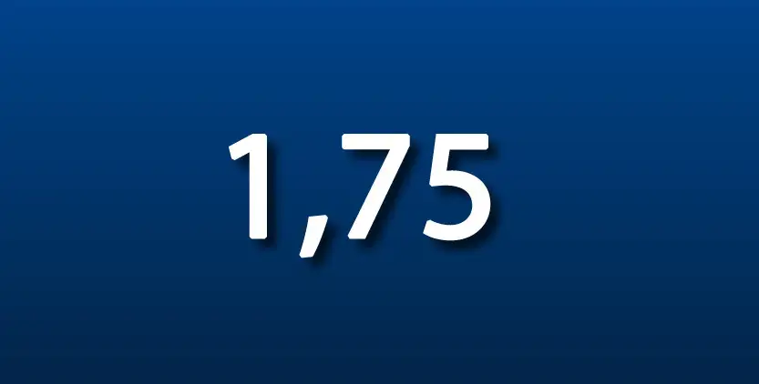 1,75