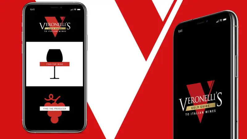 La app della Guida Veronelli in inglese per il mercato estero