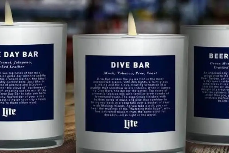 Tre candele limited edition per ricreare l'atmosfera del bar