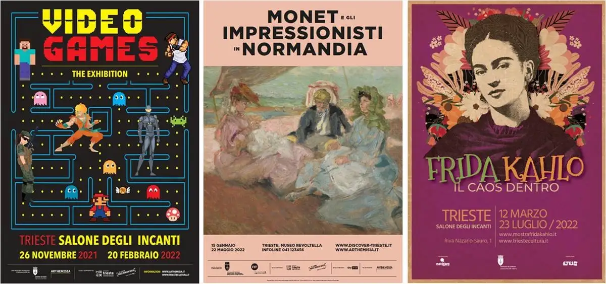 Grandi mostre a Trieste, da Videogames! a Monet