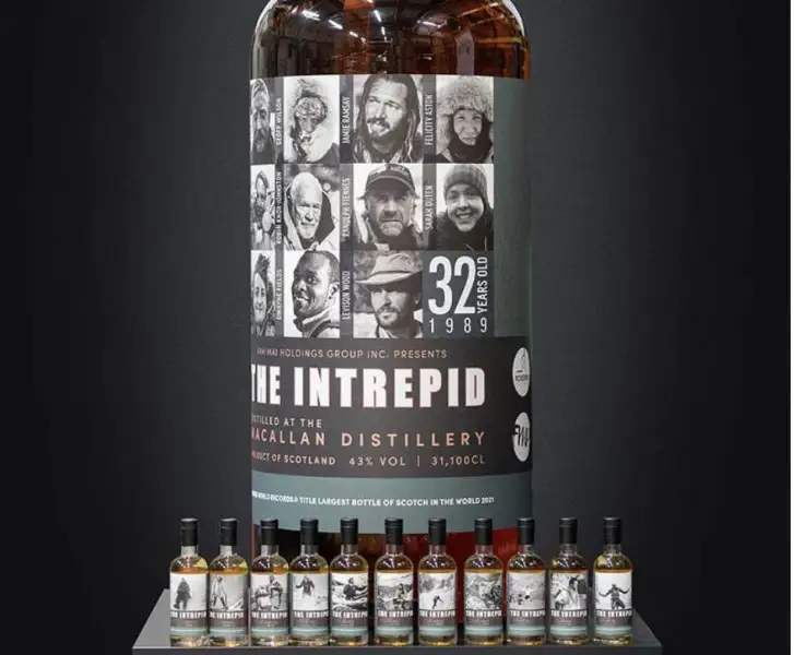 All&rsquo;asta maxi-bottiglia di whisky scozzese (pari a 444 bottiglie standard)