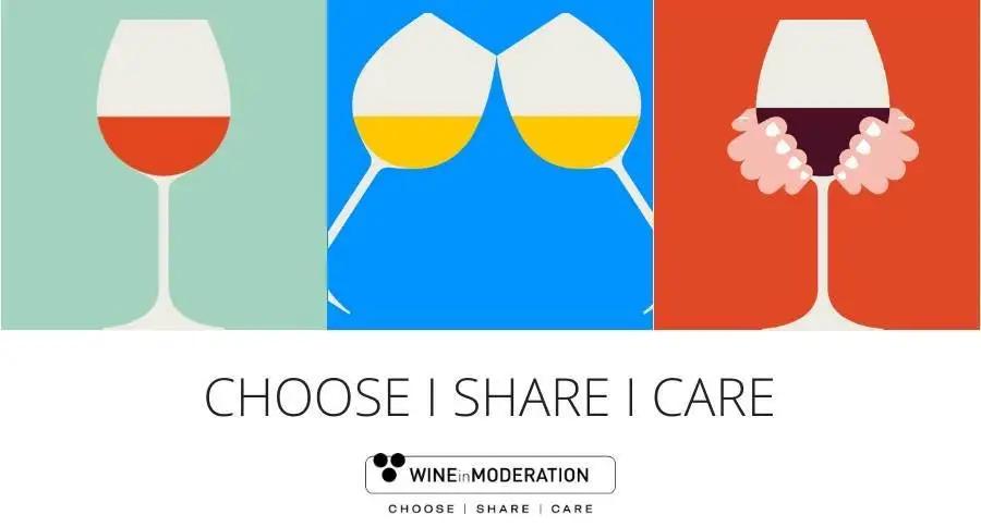 &ldquo;CHOOSE | SHARE | CARE&rdquo;, l'impegno del settore vitivinicolo per una cultura sostenibile del vino