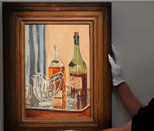 All'asta per pi&ugrave; di un milione il quadro di Churchill con il whisky