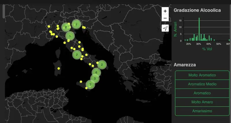 Arriva l'Atlante Interattivo dell&rsquo;Amaro d&rsquo;Italia, una guida sfogliabile online