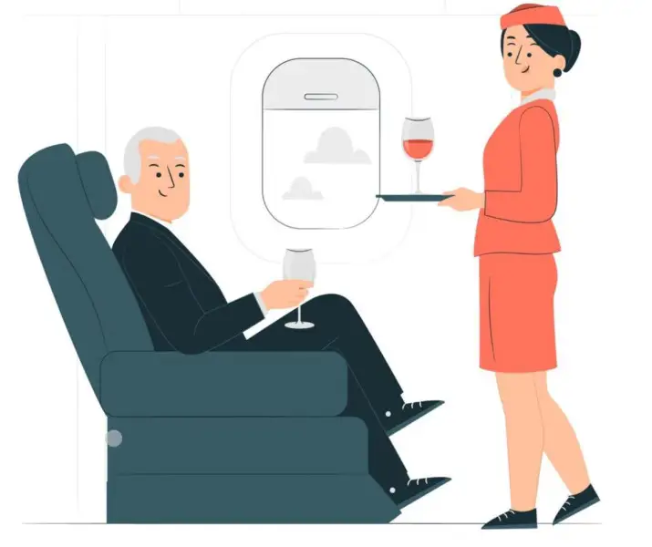 Le compagnie aeree alzano la qualit&agrave; dei vini offerti in volo 