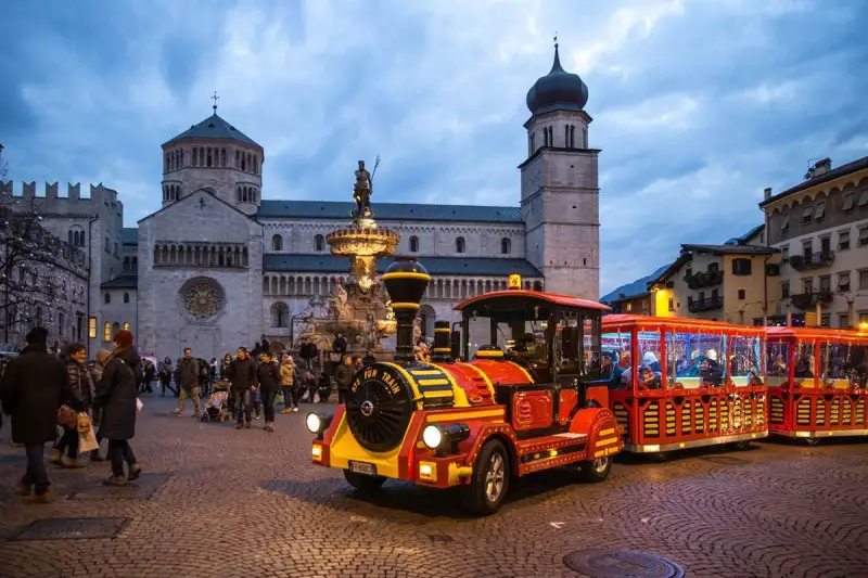 Il cuore verde del mercatino di Natale di Trento