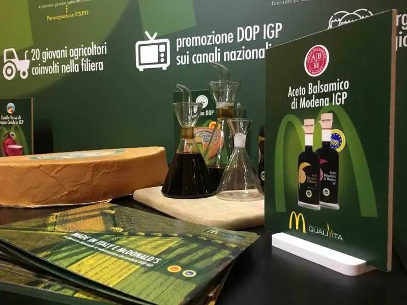 Aceto Balsamico di Modena Igp e McDonald's rinnovano la partnership