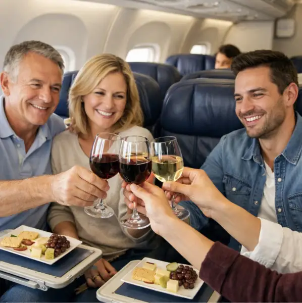 Se la compagnia aerea diventa &ldquo;ambasciatrice&rdquo; del vino locale