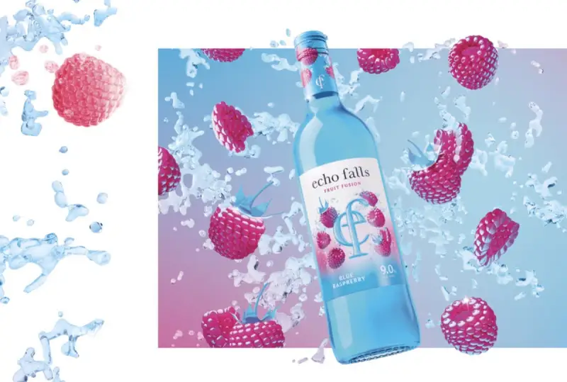 Il successo virale del “vino blu” inglese